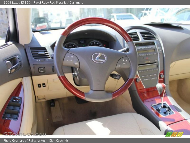 Royal Ruby Red Metallic / Cashmere 2008 Lexus ES 350