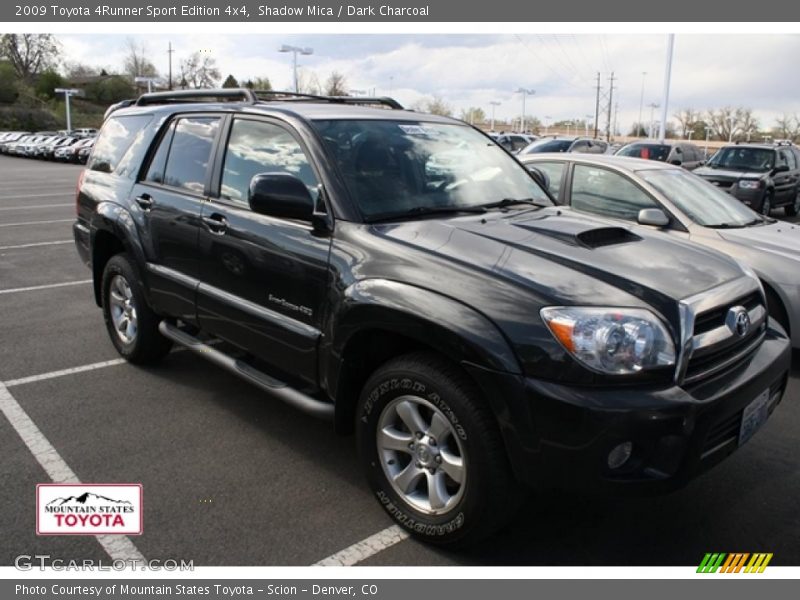 Shadow Mica / Dark Charcoal 2009 Toyota 4Runner Sport Edition 4x4