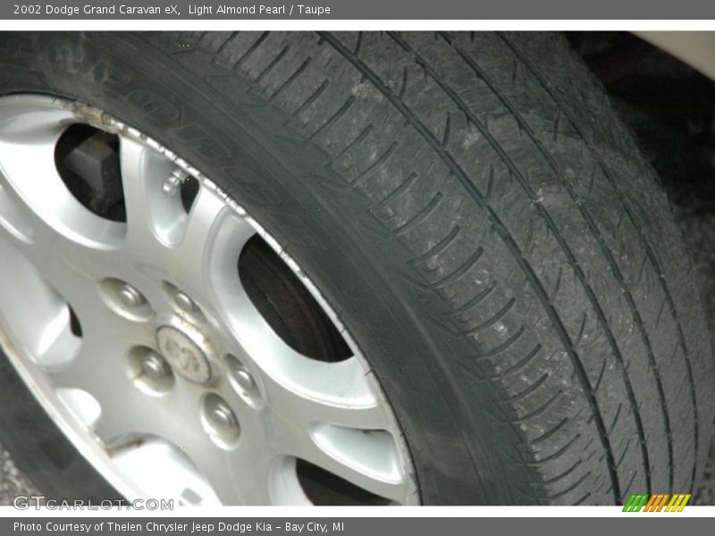 Light Almond Pearl / Taupe 2002 Dodge Grand Caravan eX