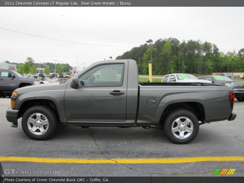  2011 Colorado LT Regular Cab Steel Green Metallic