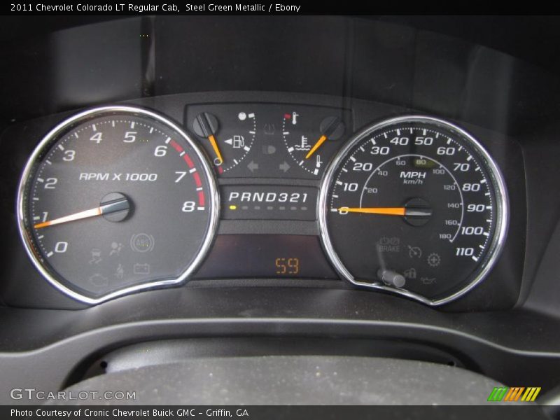  2011 Colorado LT Regular Cab LT Regular Cab Gauges