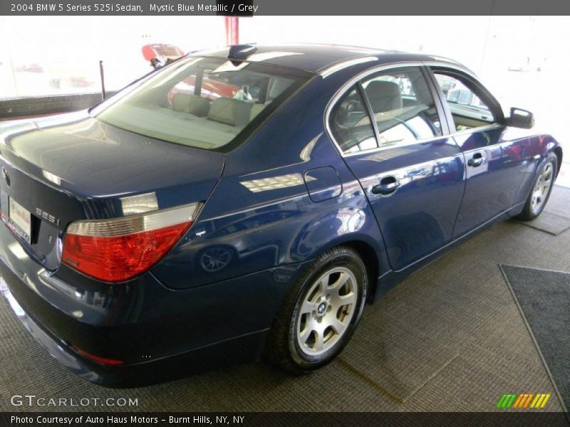 Mystic Blue Metallic / Grey 2004 BMW 5 Series 525i Sedan