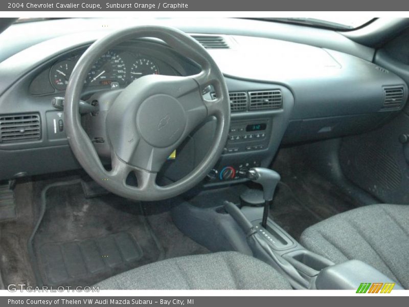 Sunburst Orange / Graphite 2004 Chevrolet Cavalier Coupe
