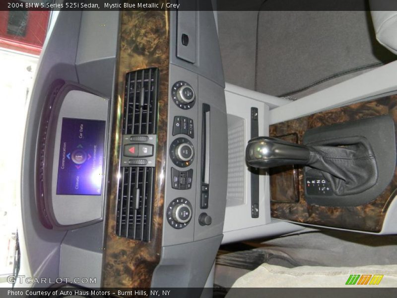 Mystic Blue Metallic / Grey 2004 BMW 5 Series 525i Sedan