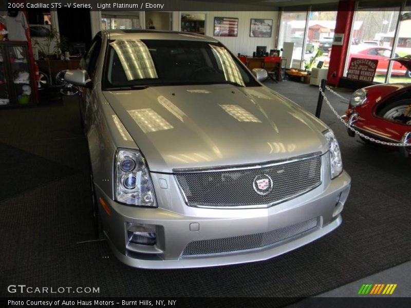 Light Platinum / Ebony 2006 Cadillac STS -V Series