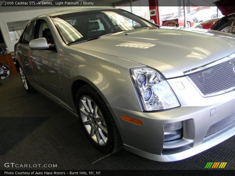 Light Platinum / Ebony 2006 Cadillac STS -V Series