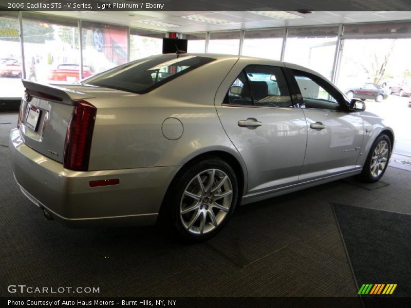 Light Platinum / Ebony 2006 Cadillac STS -V Series