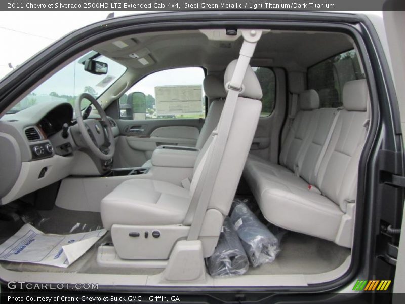  2011 Silverado 2500HD LTZ Extended Cab 4x4 Light Titanium/Dark Titanium Interior
