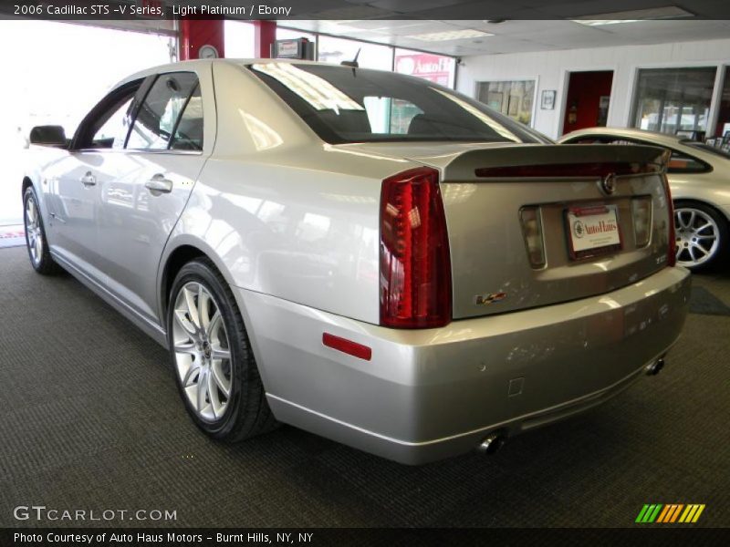 Light Platinum / Ebony 2006 Cadillac STS -V Series