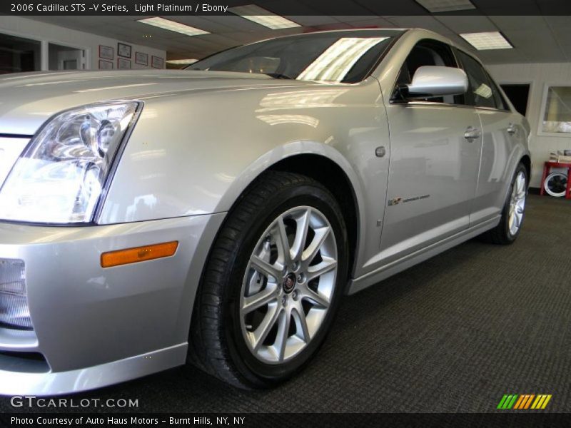 Light Platinum / Ebony 2006 Cadillac STS -V Series