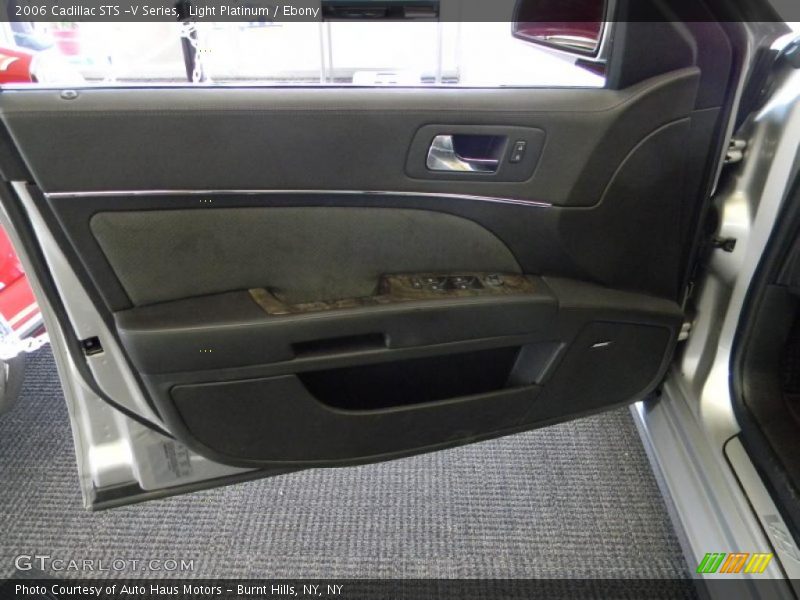 Light Platinum / Ebony 2006 Cadillac STS -V Series