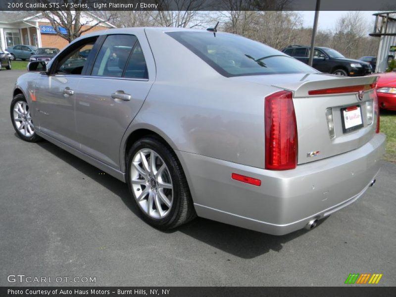 Light Platinum / Ebony 2006 Cadillac STS -V Series