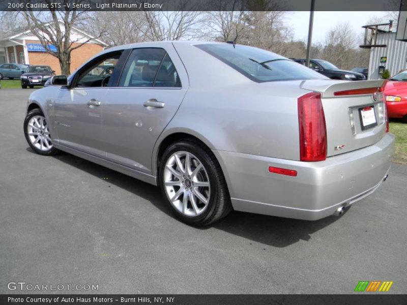 Light Platinum / Ebony 2006 Cadillac STS -V Series