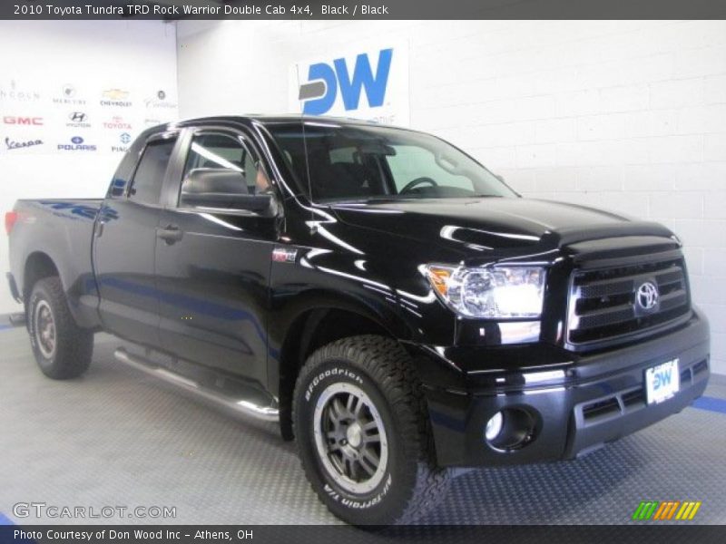 Black / Black 2010 Toyota Tundra TRD Rock Warrior Double Cab 4x4