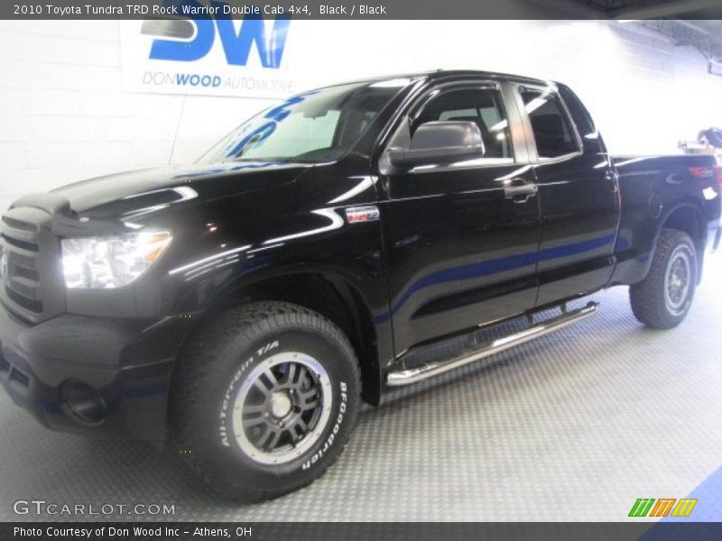 Black / Black 2010 Toyota Tundra TRD Rock Warrior Double Cab 4x4