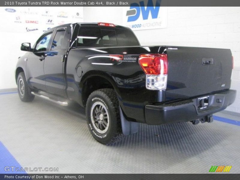 Black / Black 2010 Toyota Tundra TRD Rock Warrior Double Cab 4x4