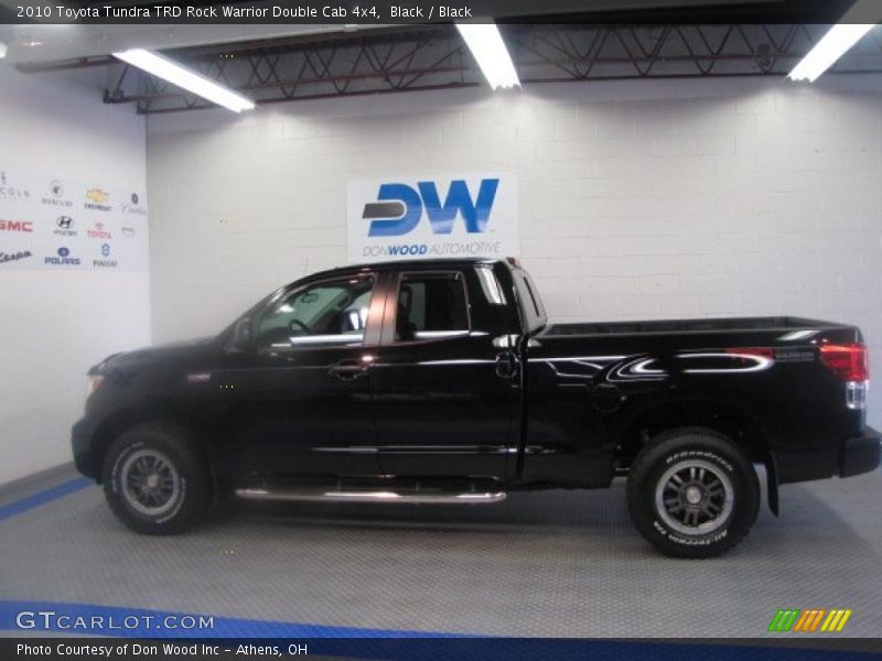 Black / Black 2010 Toyota Tundra TRD Rock Warrior Double Cab 4x4