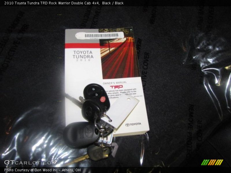 Black / Black 2010 Toyota Tundra TRD Rock Warrior Double Cab 4x4