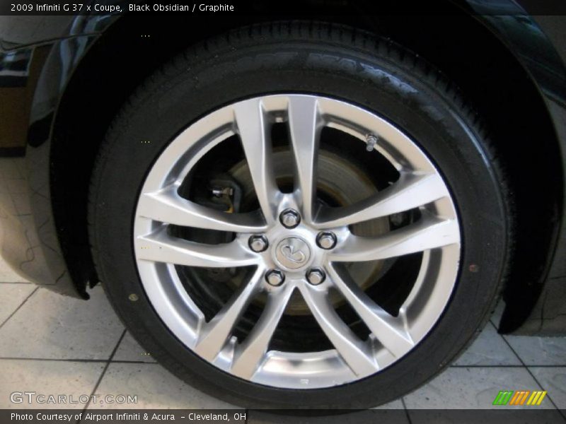  2009 G 37 x Coupe Wheel