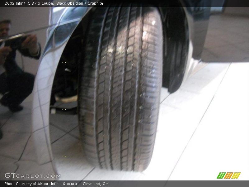 Black Obsidian / Graphite 2009 Infiniti G 37 x Coupe