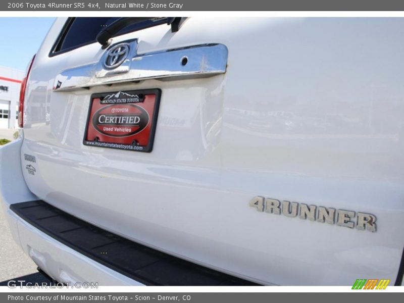 Natural White / Stone Gray 2006 Toyota 4Runner SR5 4x4