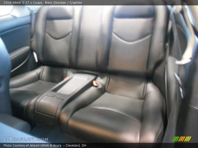 Black Obsidian / Graphite 2009 Infiniti G 37 x Coupe