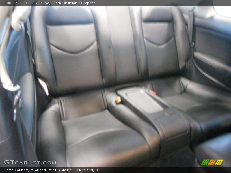 Black Obsidian / Graphite 2009 Infiniti G 37 x Coupe