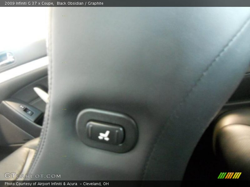 Black Obsidian / Graphite 2009 Infiniti G 37 x Coupe