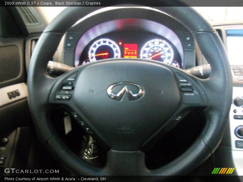 Black Obsidian / Graphite 2009 Infiniti G 37 x Coupe