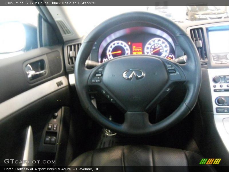 Black Obsidian / Graphite 2009 Infiniti G 37 x Coupe