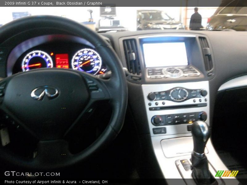Black Obsidian / Graphite 2009 Infiniti G 37 x Coupe