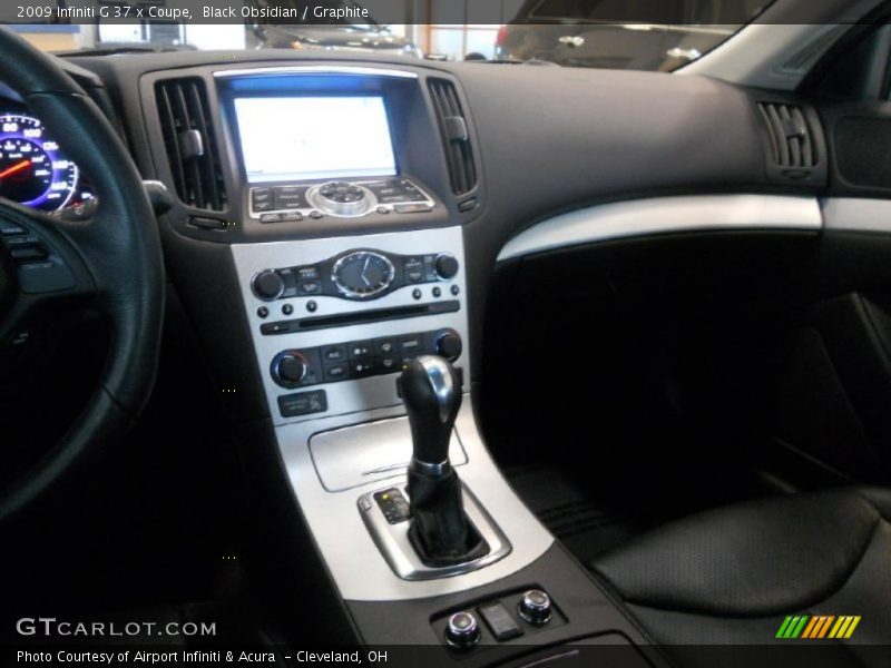 Black Obsidian / Graphite 2009 Infiniti G 37 x Coupe