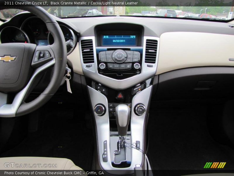 Dashboard of 2011 Cruze LT