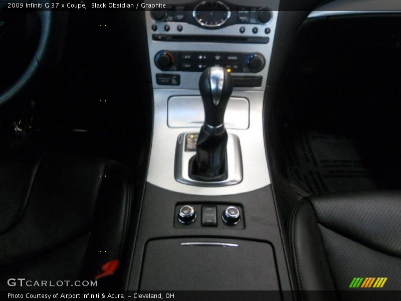 Black Obsidian / Graphite 2009 Infiniti G 37 x Coupe