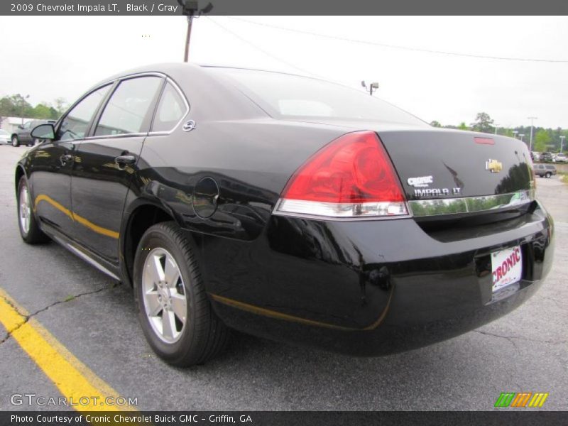 Black / Gray 2009 Chevrolet Impala LT