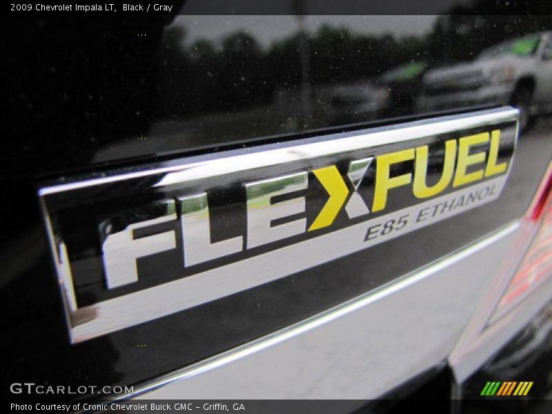 Black / Gray 2009 Chevrolet Impala LT