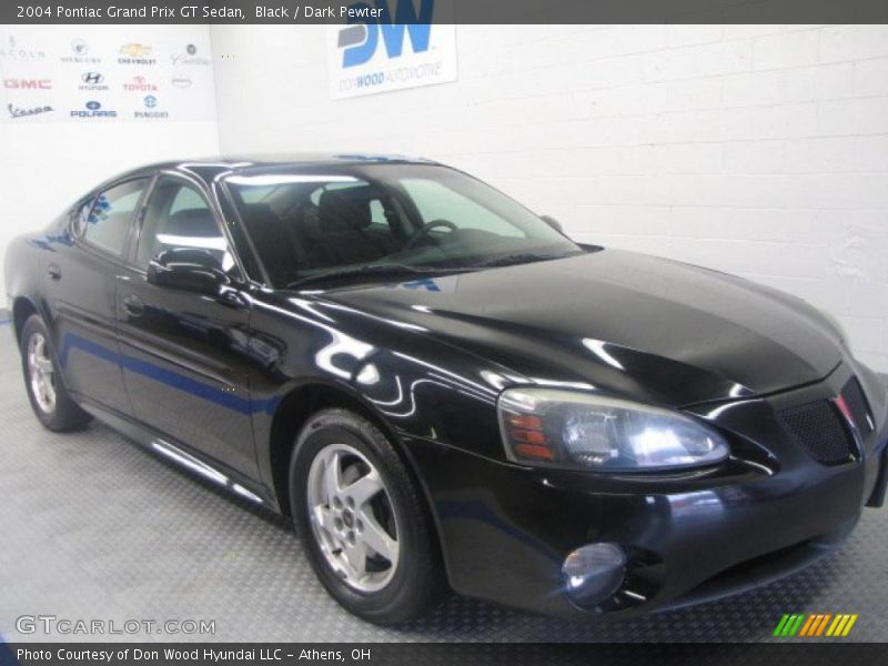 Black / Dark Pewter 2004 Pontiac Grand Prix GT Sedan