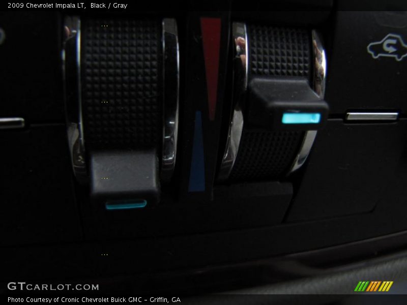 Black / Gray 2009 Chevrolet Impala LT