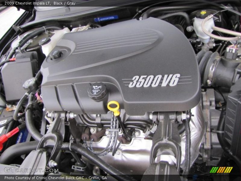 Black / Gray 2009 Chevrolet Impala LT