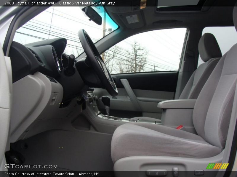Classic Silver Metallic / Ash Gray 2008 Toyota Highlander 4WD