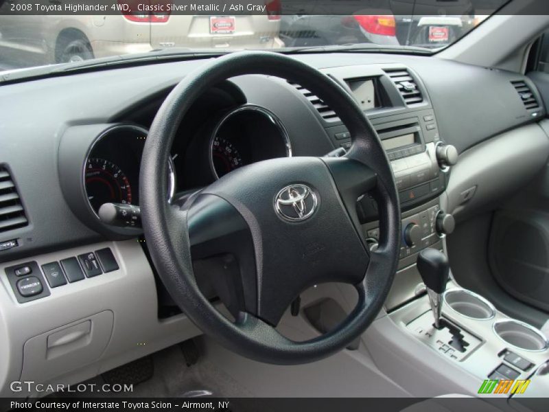 Classic Silver Metallic / Ash Gray 2008 Toyota Highlander 4WD