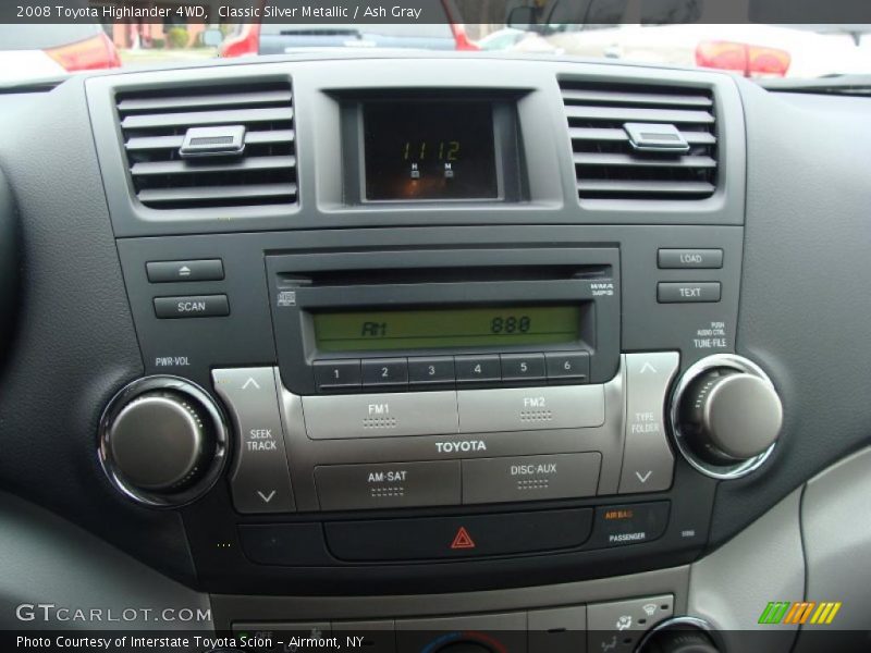Classic Silver Metallic / Ash Gray 2008 Toyota Highlander 4WD