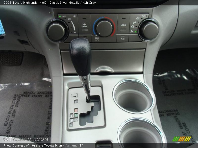 Classic Silver Metallic / Ash Gray 2008 Toyota Highlander 4WD