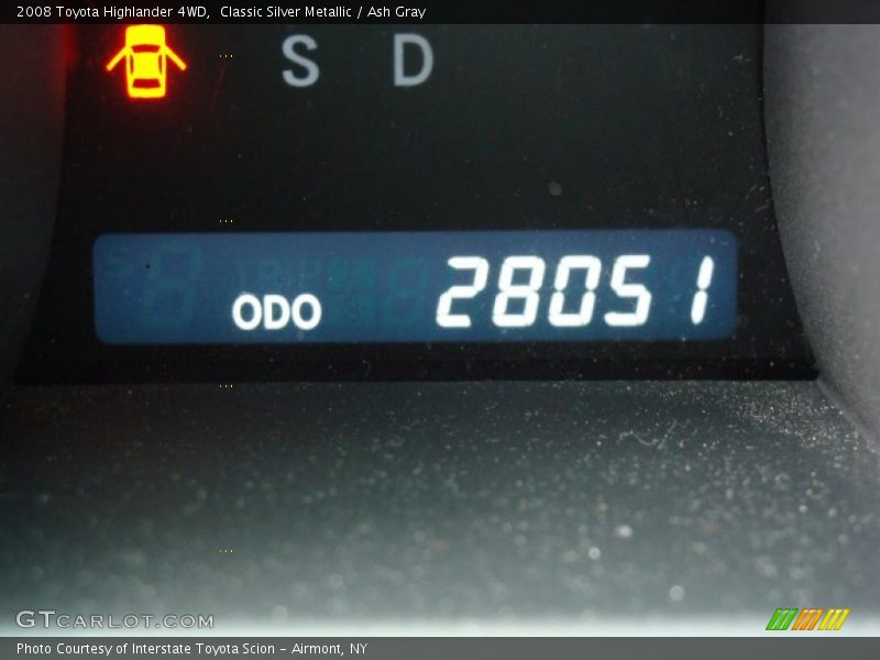 Classic Silver Metallic / Ash Gray 2008 Toyota Highlander 4WD