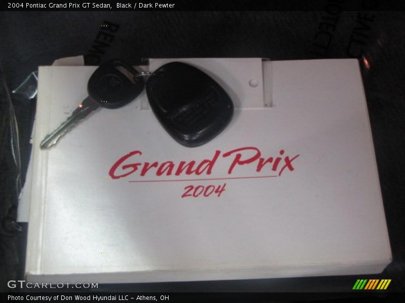 Black / Dark Pewter 2004 Pontiac Grand Prix GT Sedan