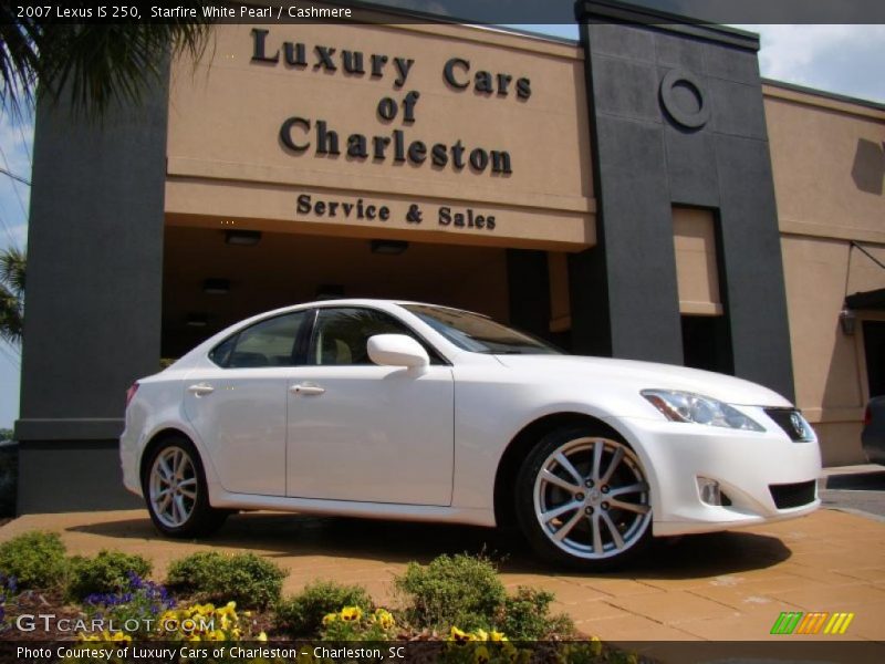 Starfire White Pearl / Cashmere 2007 Lexus IS 250