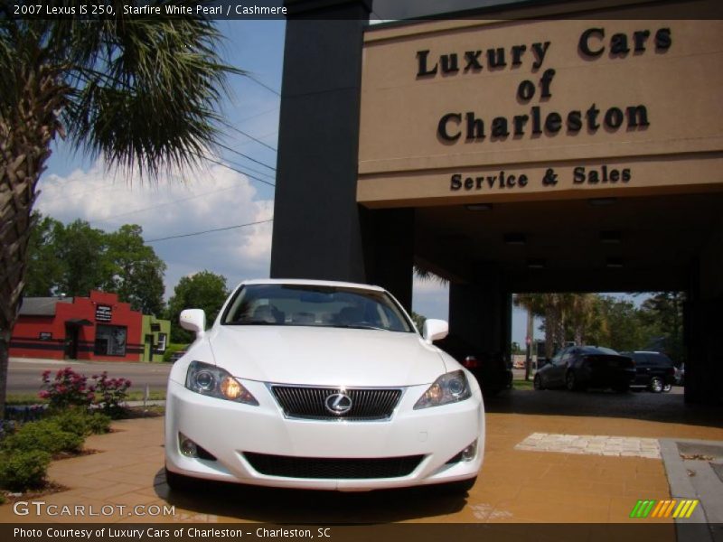Starfire White Pearl / Cashmere 2007 Lexus IS 250