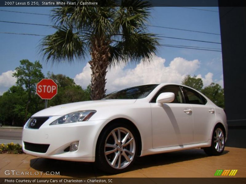 Starfire White Pearl / Cashmere 2007 Lexus IS 250