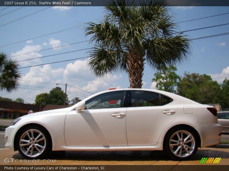 Starfire White Pearl / Cashmere 2007 Lexus IS 250