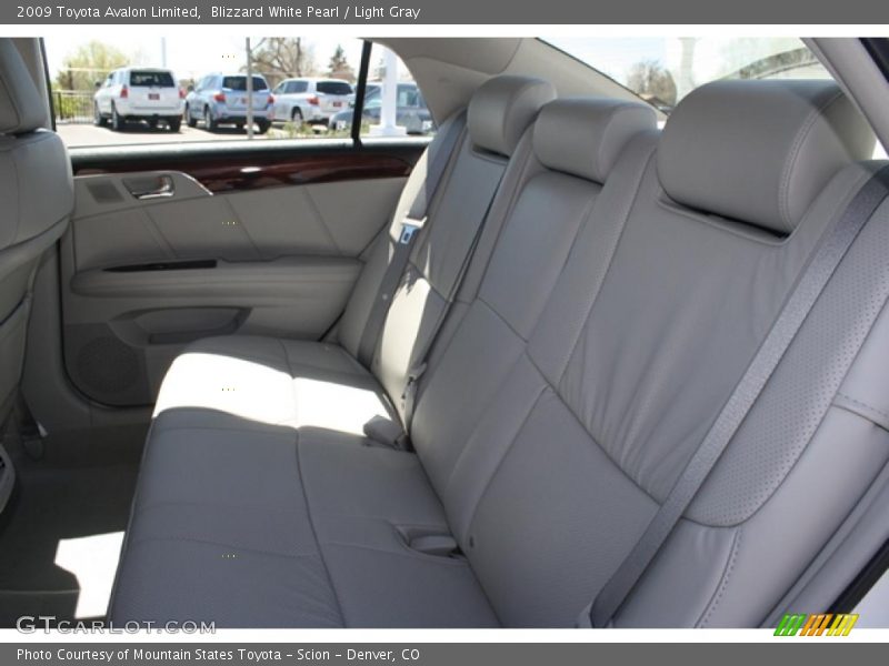 Blizzard White Pearl / Light Gray 2009 Toyota Avalon Limited